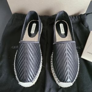 Giorgio Armani Women's Napa Leather Espadrilles